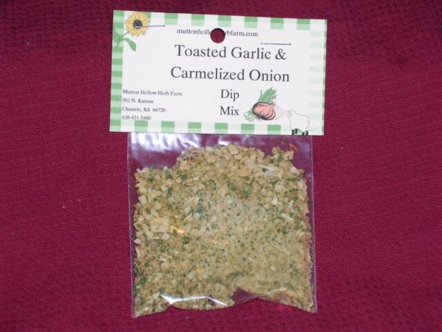 Toasted garlic and caramelized onion dip mix