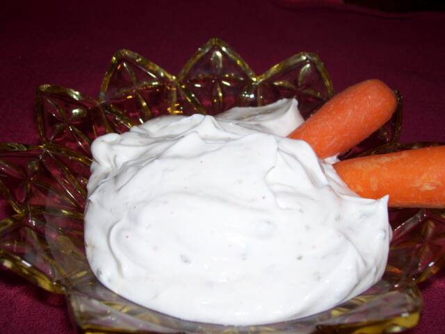 Garden medley dip 